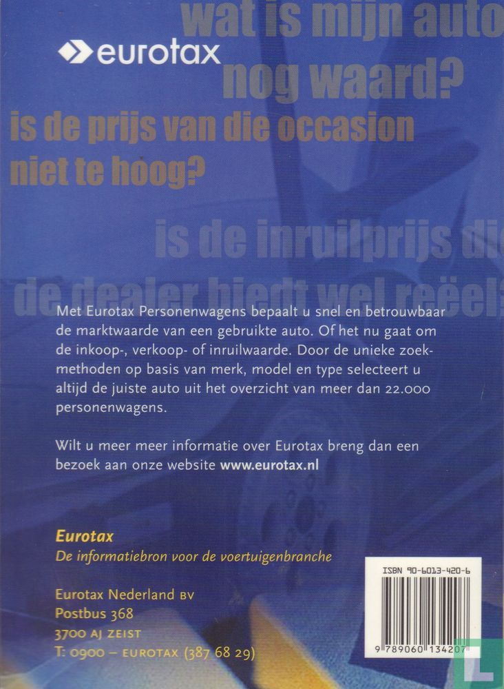 Alle auto's 2003