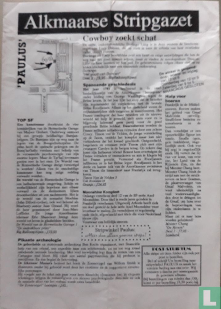 De Alkmaarse Stripgazet   