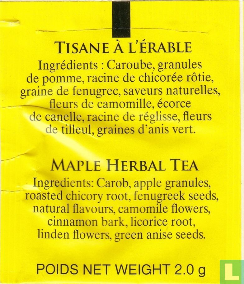 Tisane À L'Érable