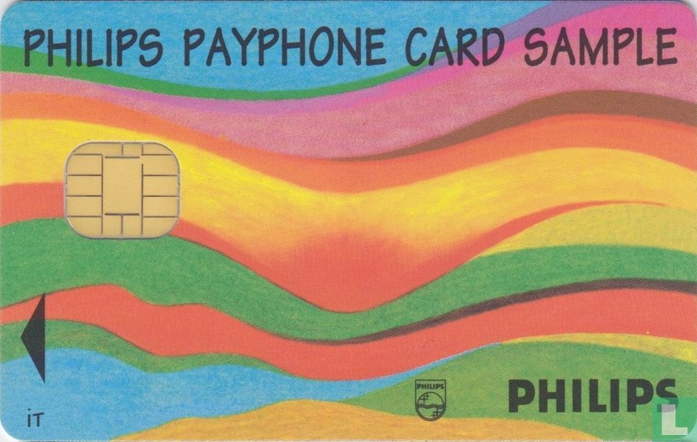 Philips Payphone Card Sample