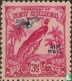 Oiseau de paradise - poste aérienne