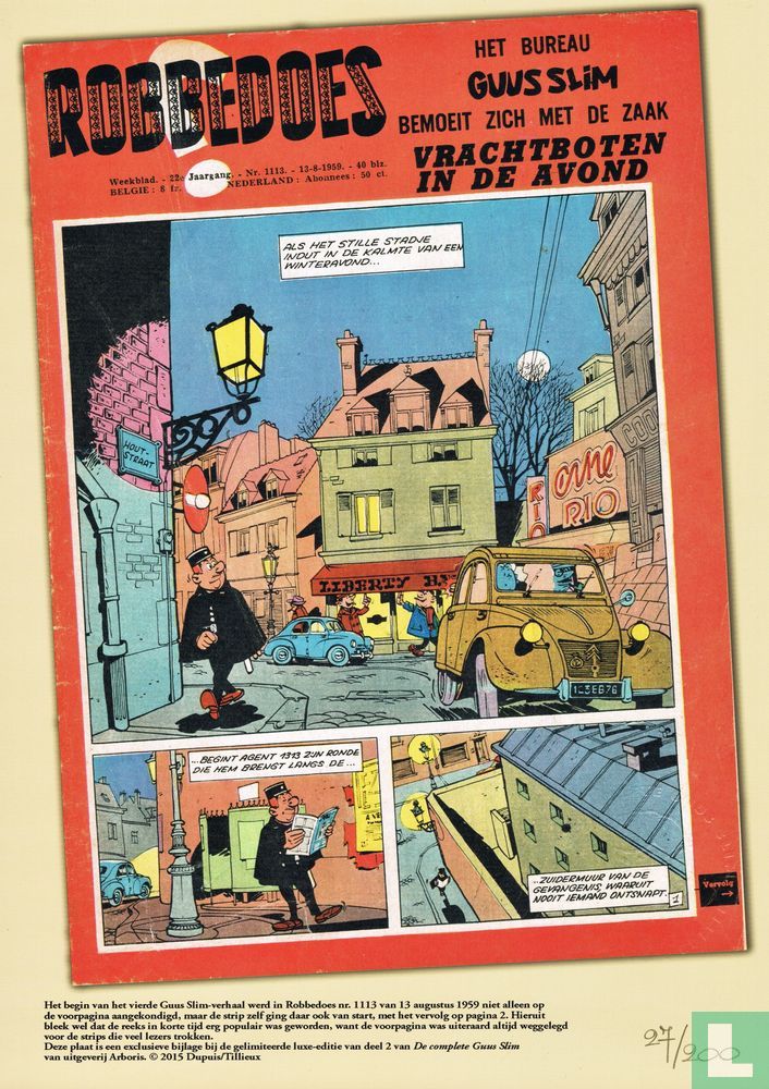Guus Slim, detective op dreef