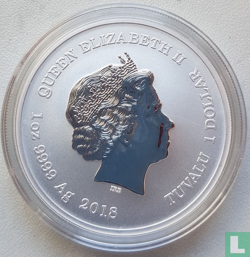 Tuvalu 1 dollar 2018 "Deadpool"