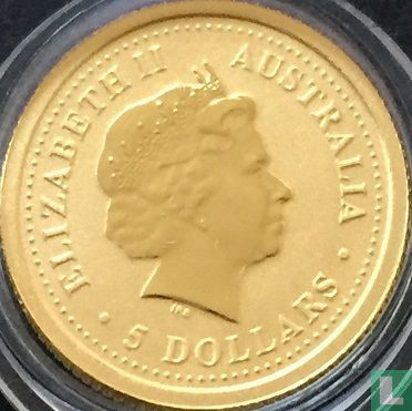 Australie 5 dollars 2002 "Kangaroo"
