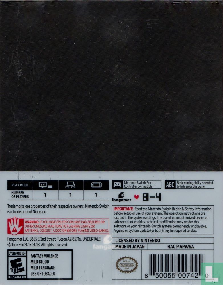 Undertale (Collector's Editon)