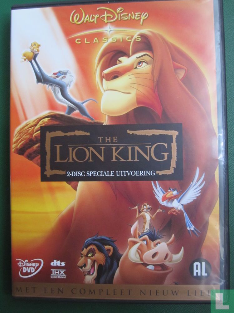 uitgehongerd Mam Dat The Lion King DVD 35 (2003) - DVD - LastDodo