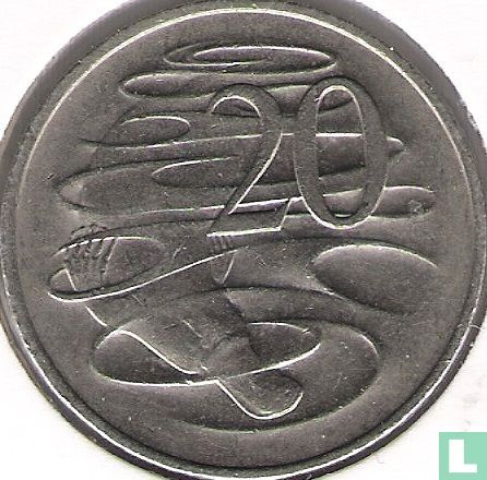 Australien 20 Cent 1977