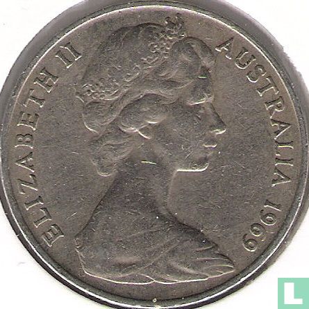 Australien 20 Cent 1969