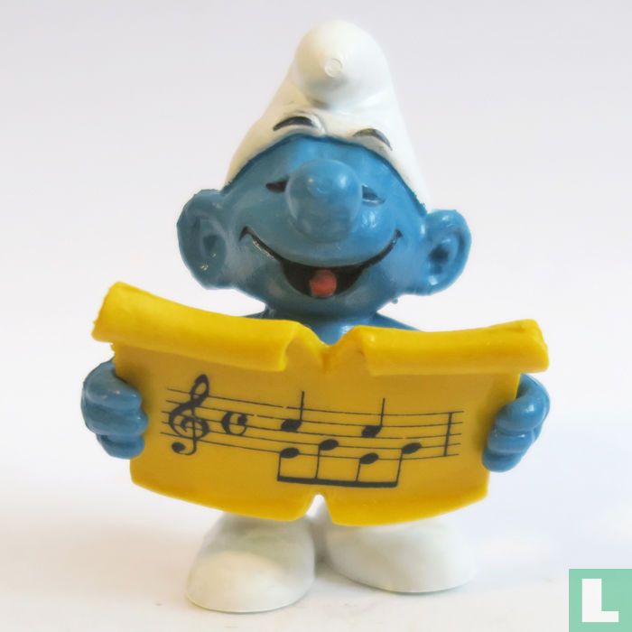 Schtroumpf chanteur