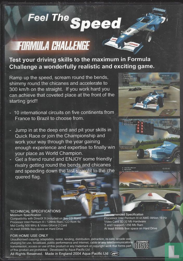 Formula Challenge