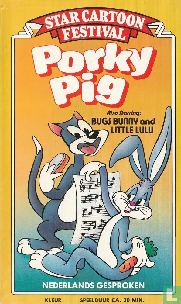 Porky Pig, Bugs Bunny, Little Lulu VHS - VHS video tape - LastDodo