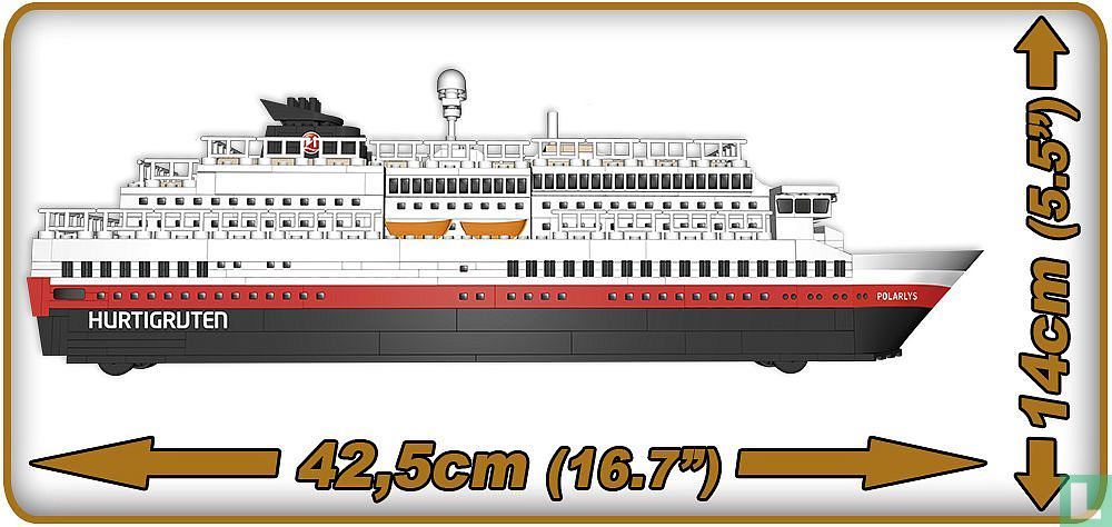 COBI 1301 Hurtigruten 