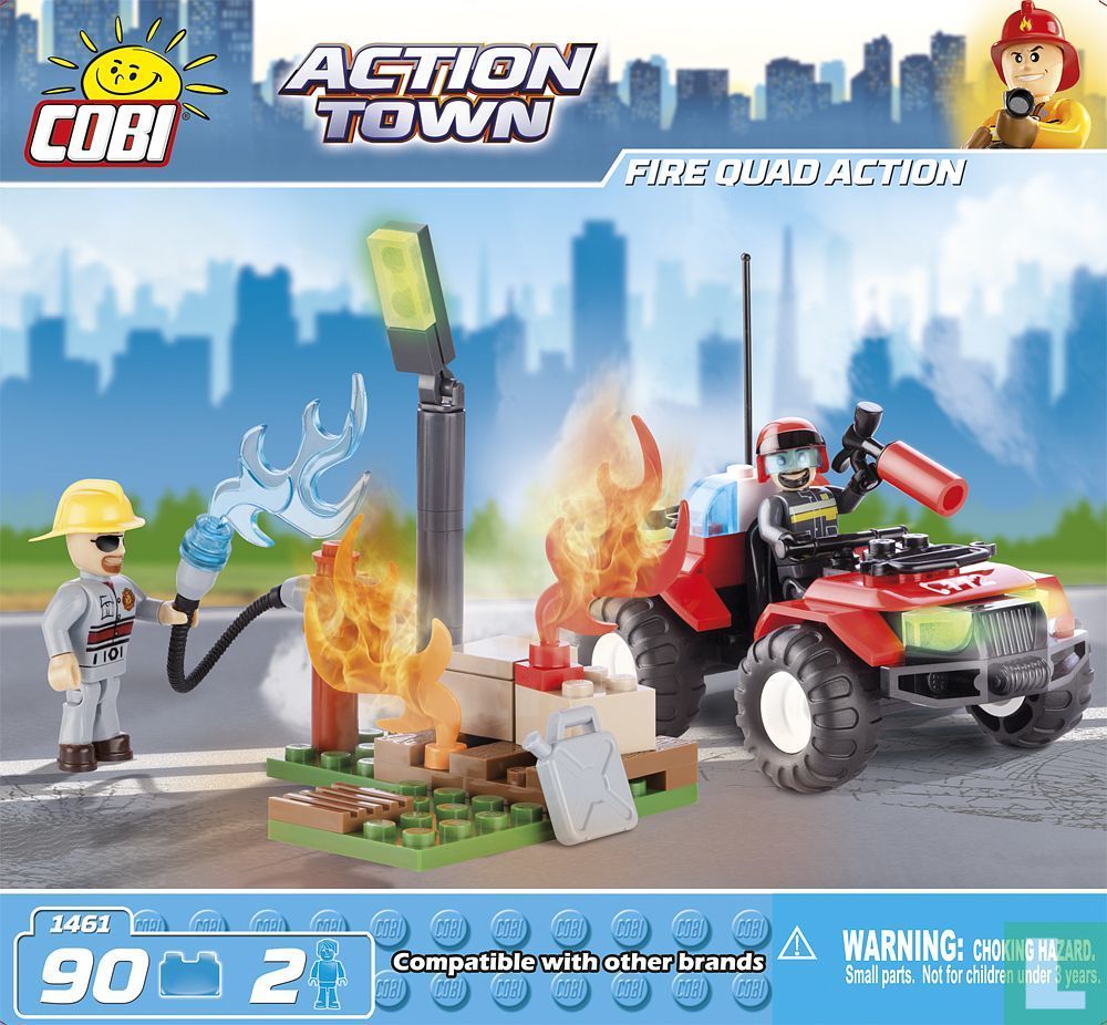 COBI 1461 Fire Quad Action 