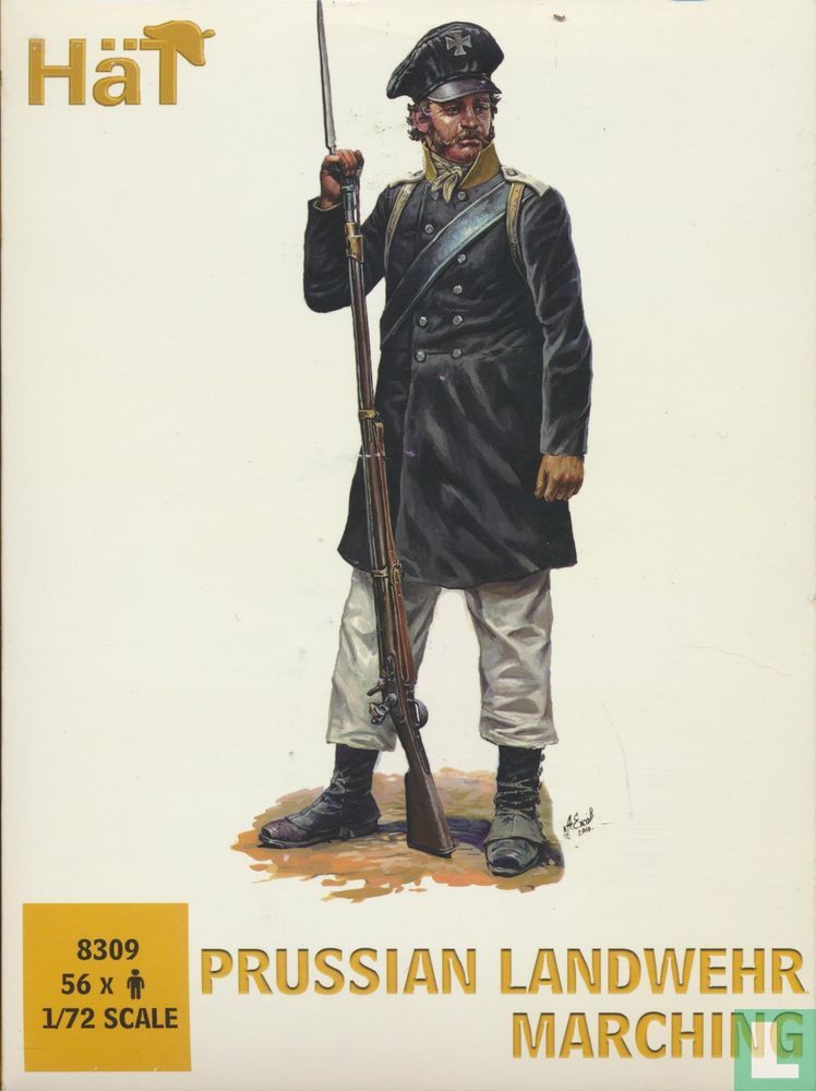 Prussian Landwehr Marching