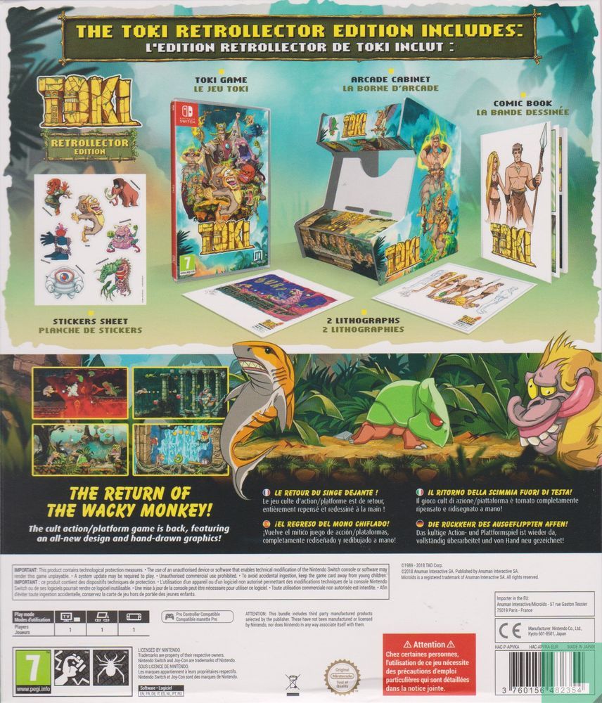 Toki (Retrollector's Edition)