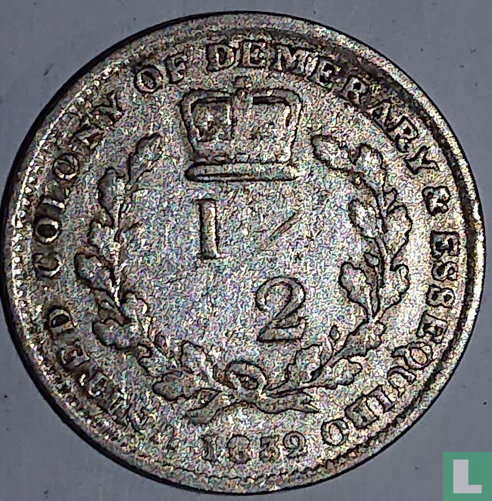 Demerary & Essequibo ½ guilder 1832