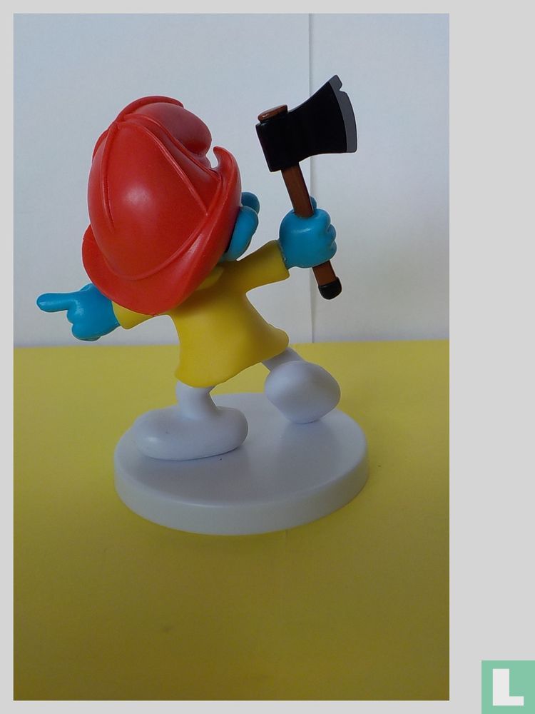 Schtroumpf pompier
