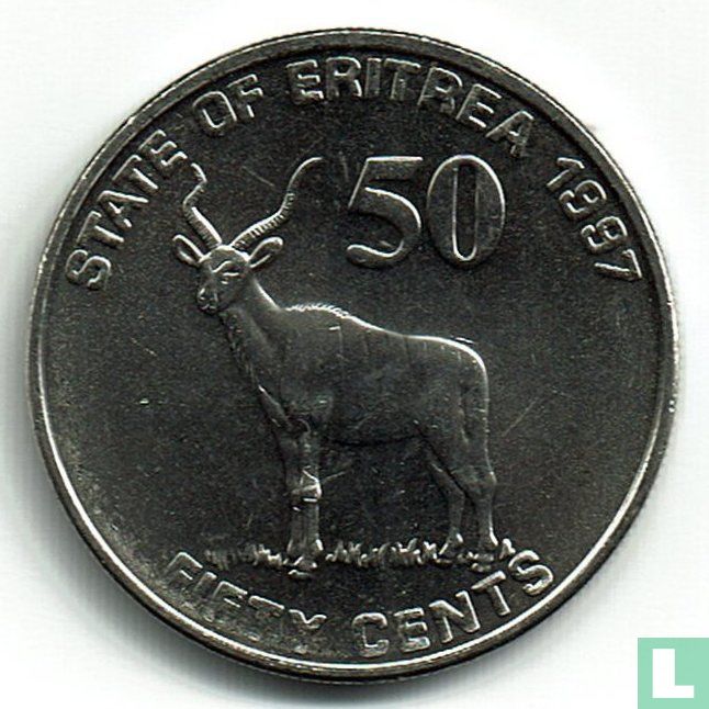 Eritrea 50 Cent 1997