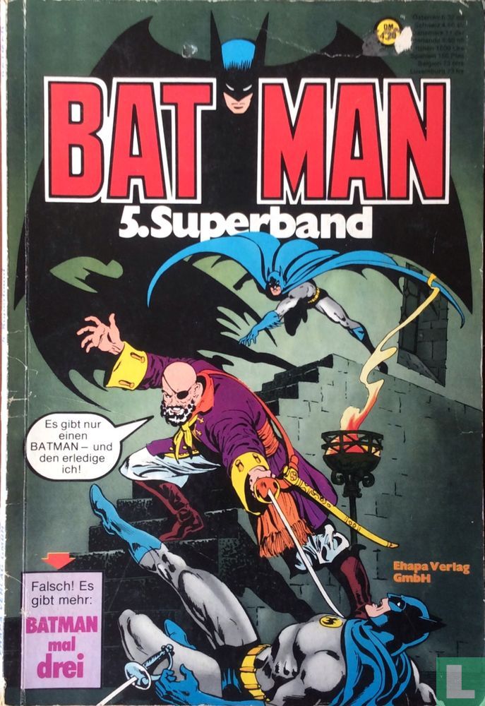 Batman mal drei ...