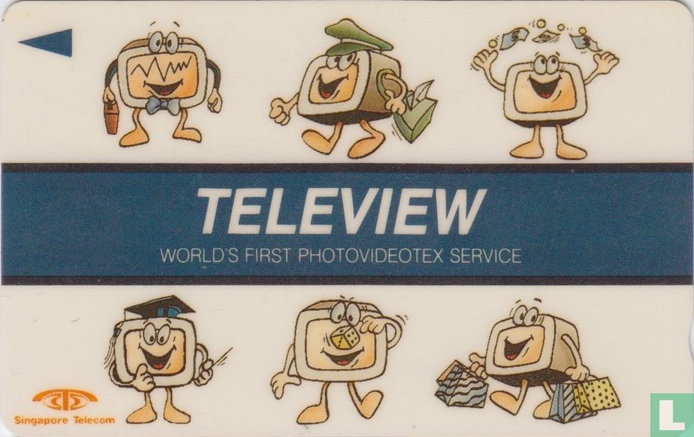 Teleview 0006 (1991) - Singapore Telecom - LastDodo