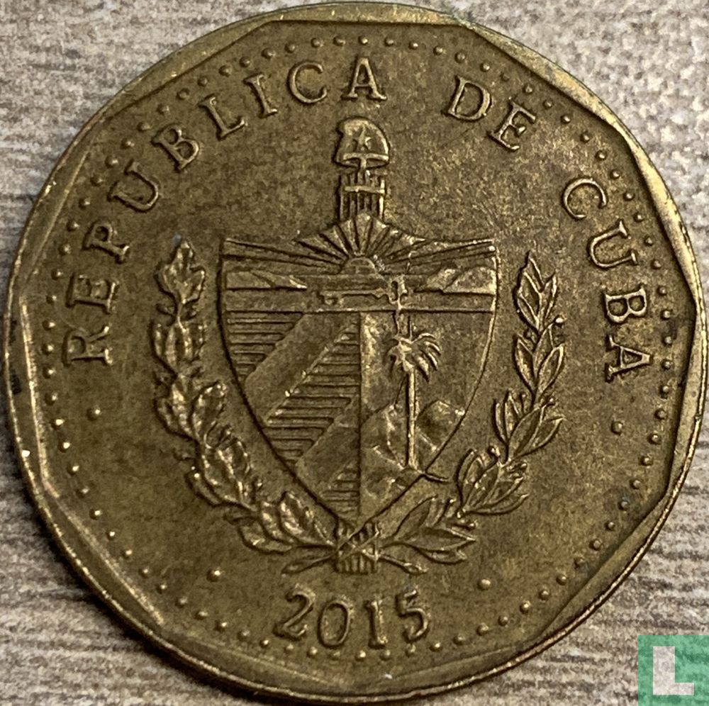 Cuba 1 peso 2015