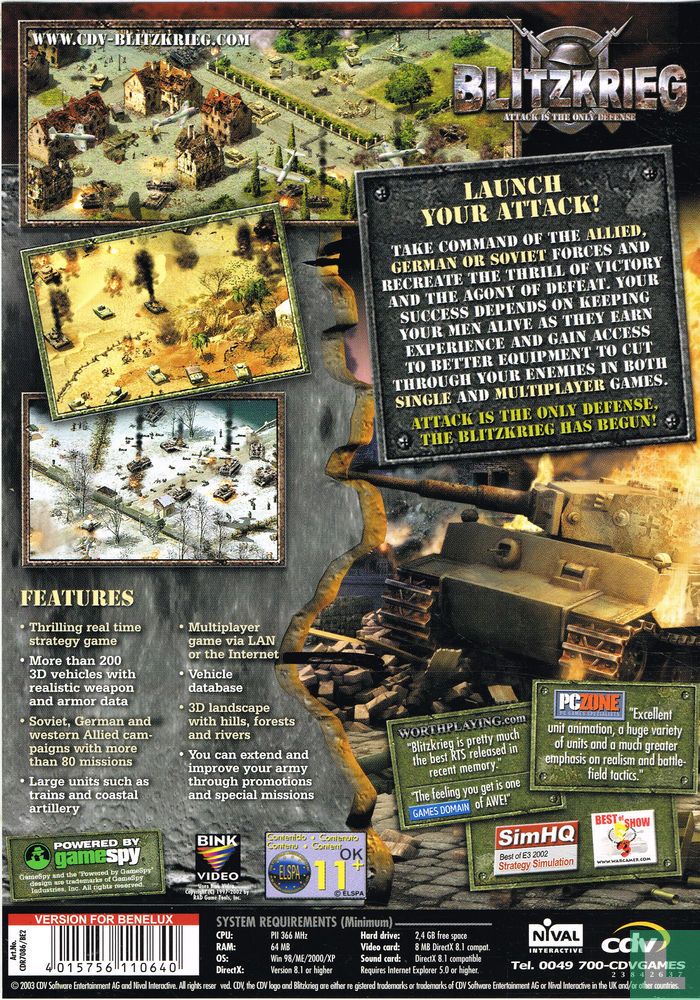 Blitzkrieg - Attack is the only defense