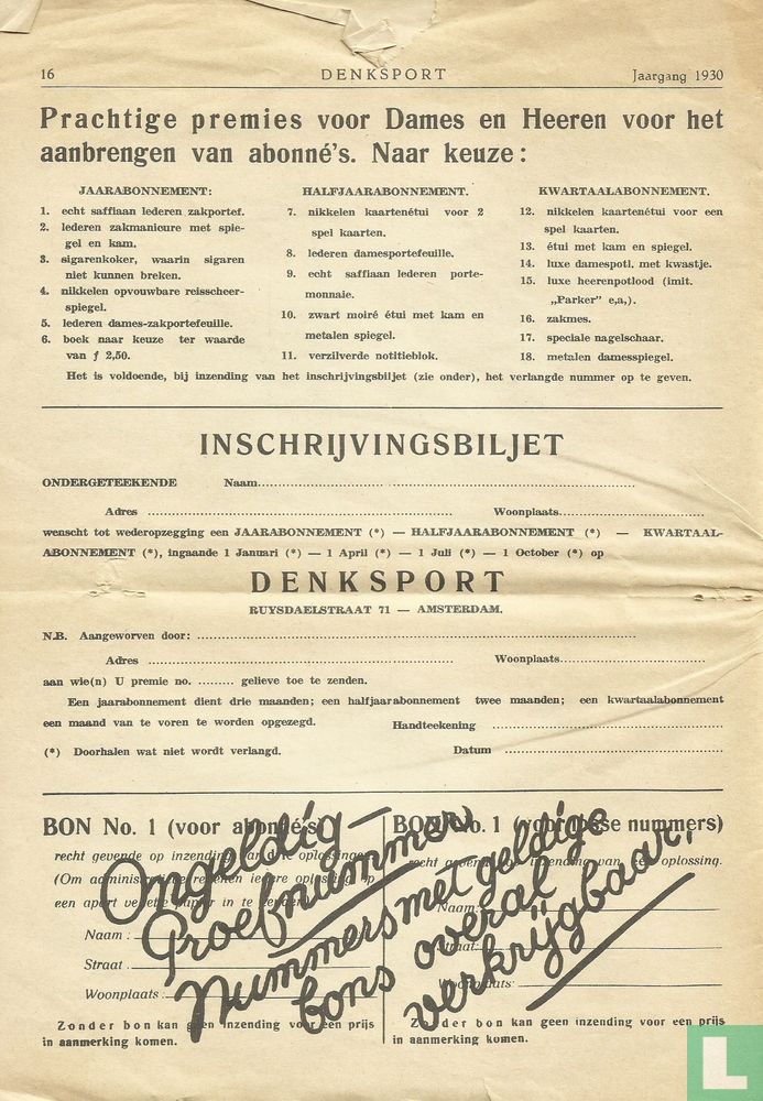Denksport 1