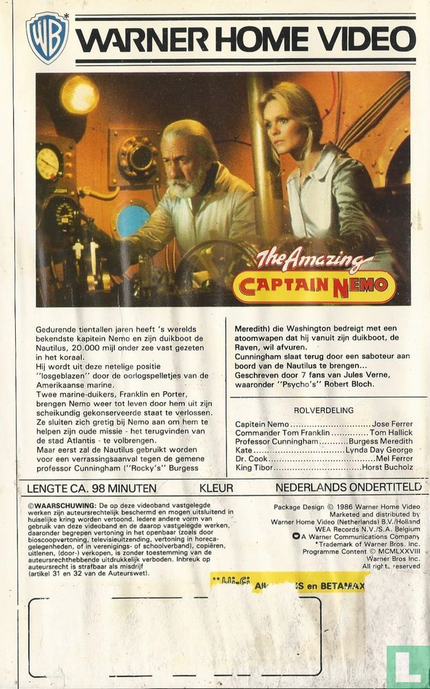 The amazing captain Nemo