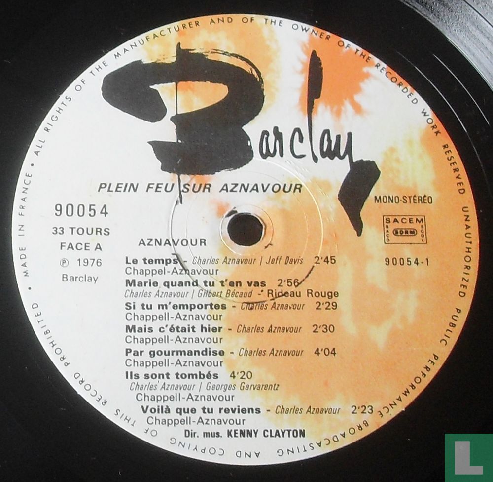 Plein feu sur Aznavour