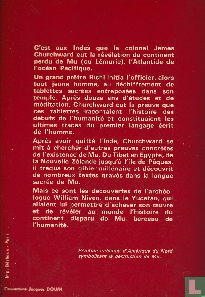 Mu, le continent perdu