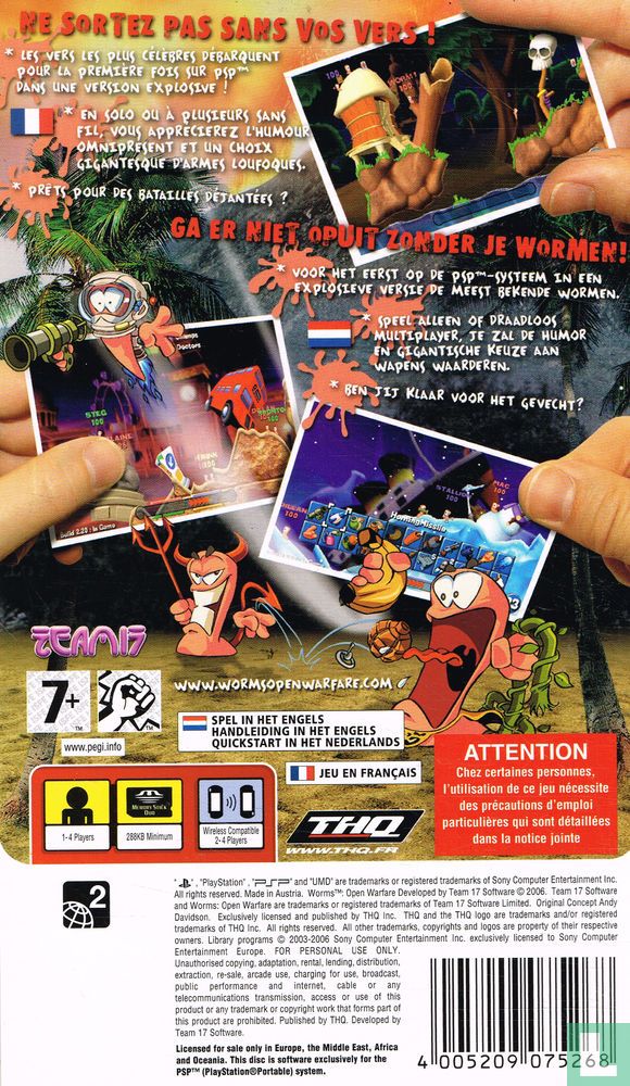 Worms: Open Warfare