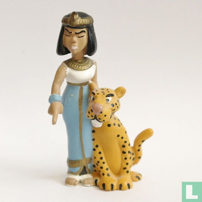 Cleopatra met luipaard