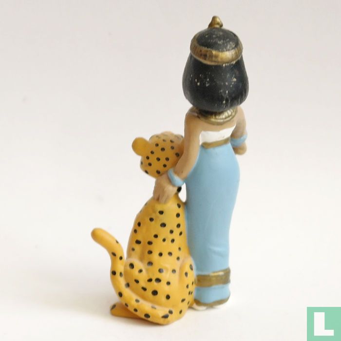 Cleopatra met luipaard