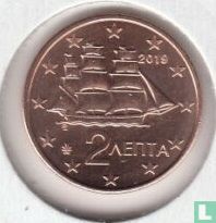 Grèce 2 cent 2019