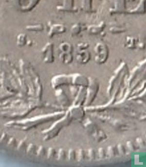 Suède 25 öre 1859/7