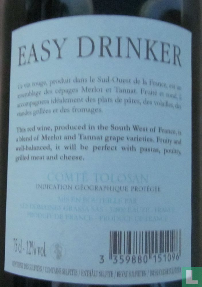 Easy drinker 2014