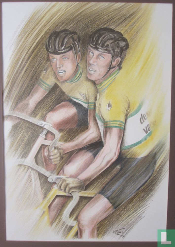 2 wielrenners