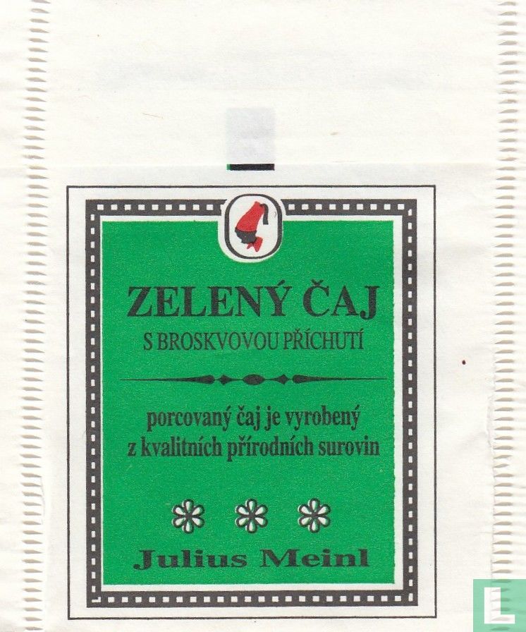 Zelený Caj s Broskyñou Príchutou
