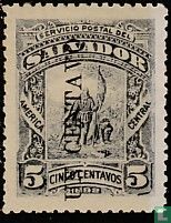 Columbus with overprint