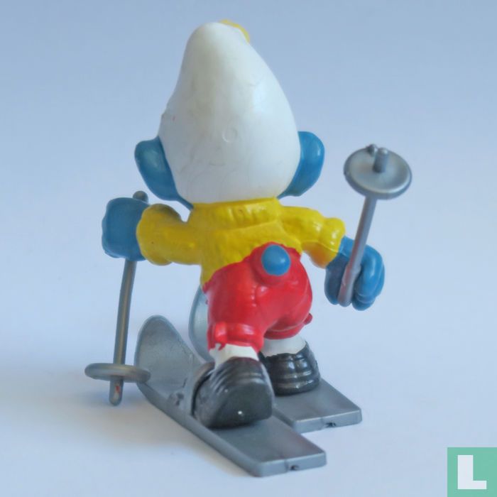 Skifahrer Schlumpf