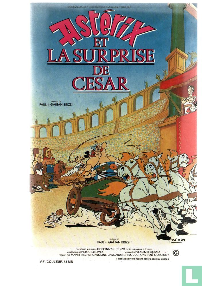 Astérix et la surprise de César VHS (1986) - VHS video tape - LastDodo