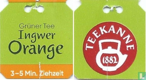 Grüner Tee Ingwer Orange