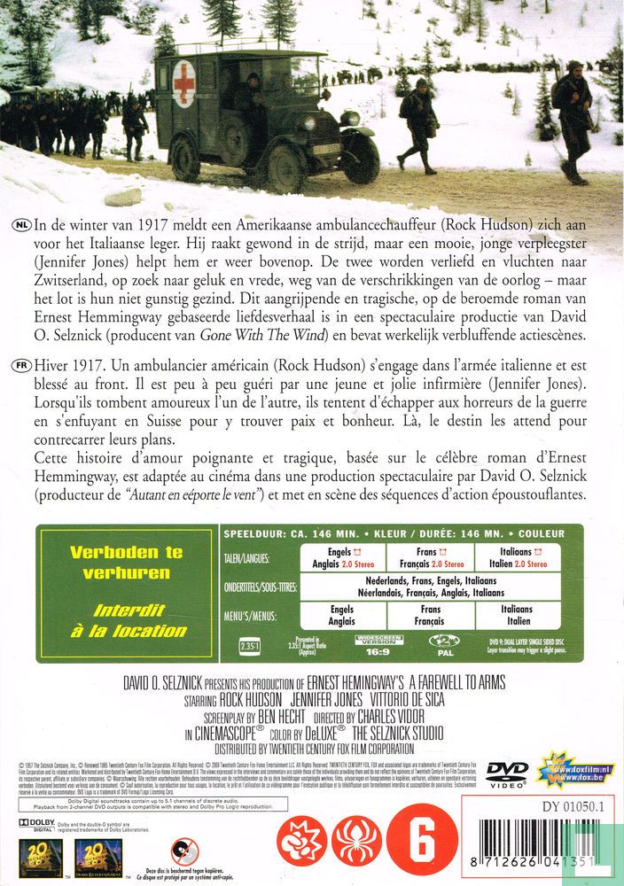 A Farewell To Arms DVD (2009) DVD LastDodo