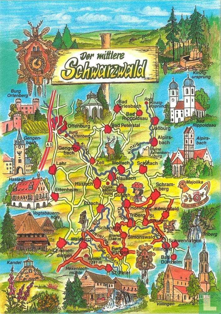 Der mittlere Schwarzwald