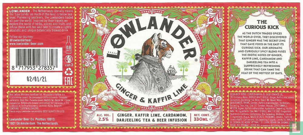 Løwlander Ginger & Kaffir Lime