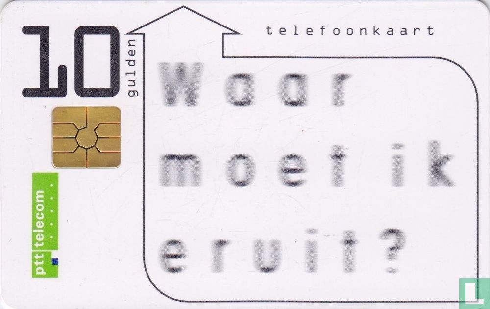 Waar moet ik eruit?