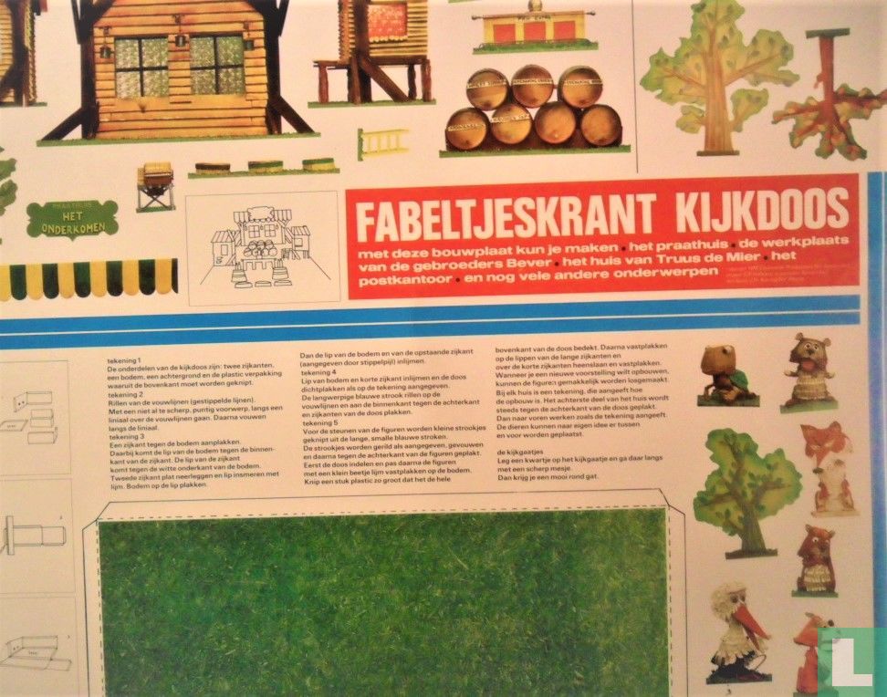 Fabeltjeskrant kijkdoos
