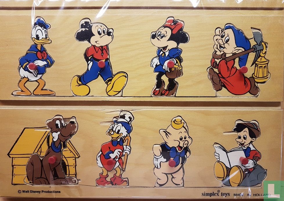 gegevens Diversiteit Soedan Walt Disney figuren (1980) - Disney - LastDodo