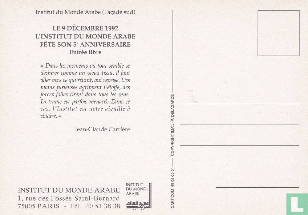 Institut Du Monde Arabe