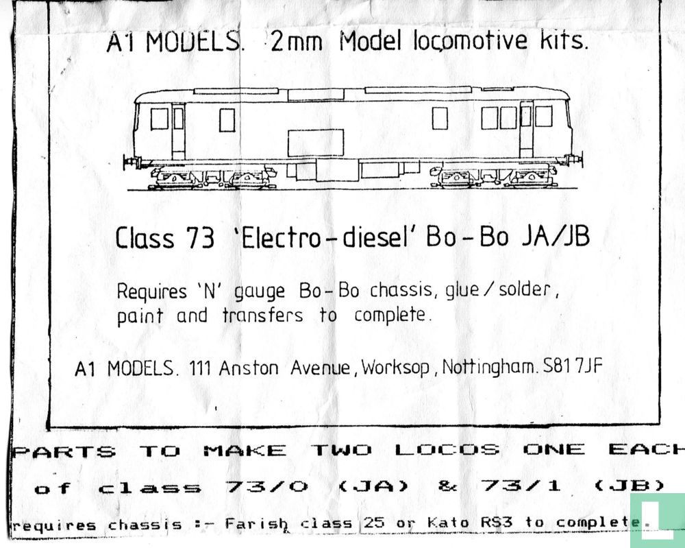 E-loc BR class 73